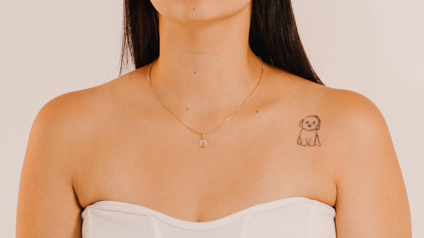 Dije San Benito Pequeño Unisex