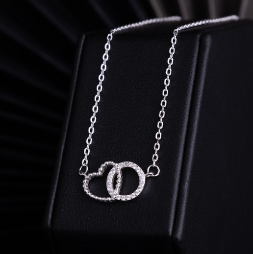 Cadena de plata Eternal Bond mujer