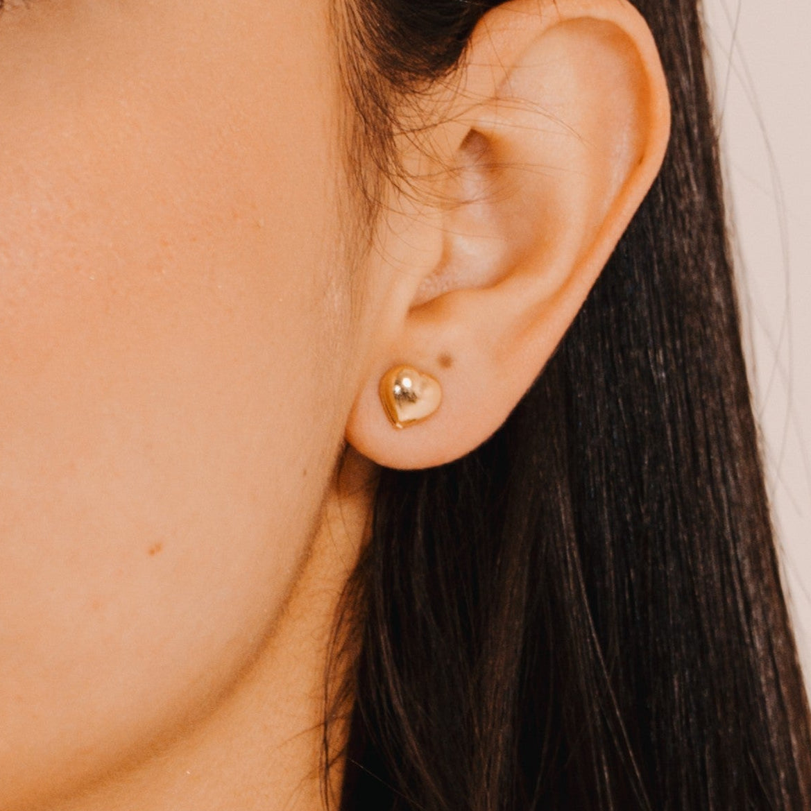 Aretes Corazon Lleno