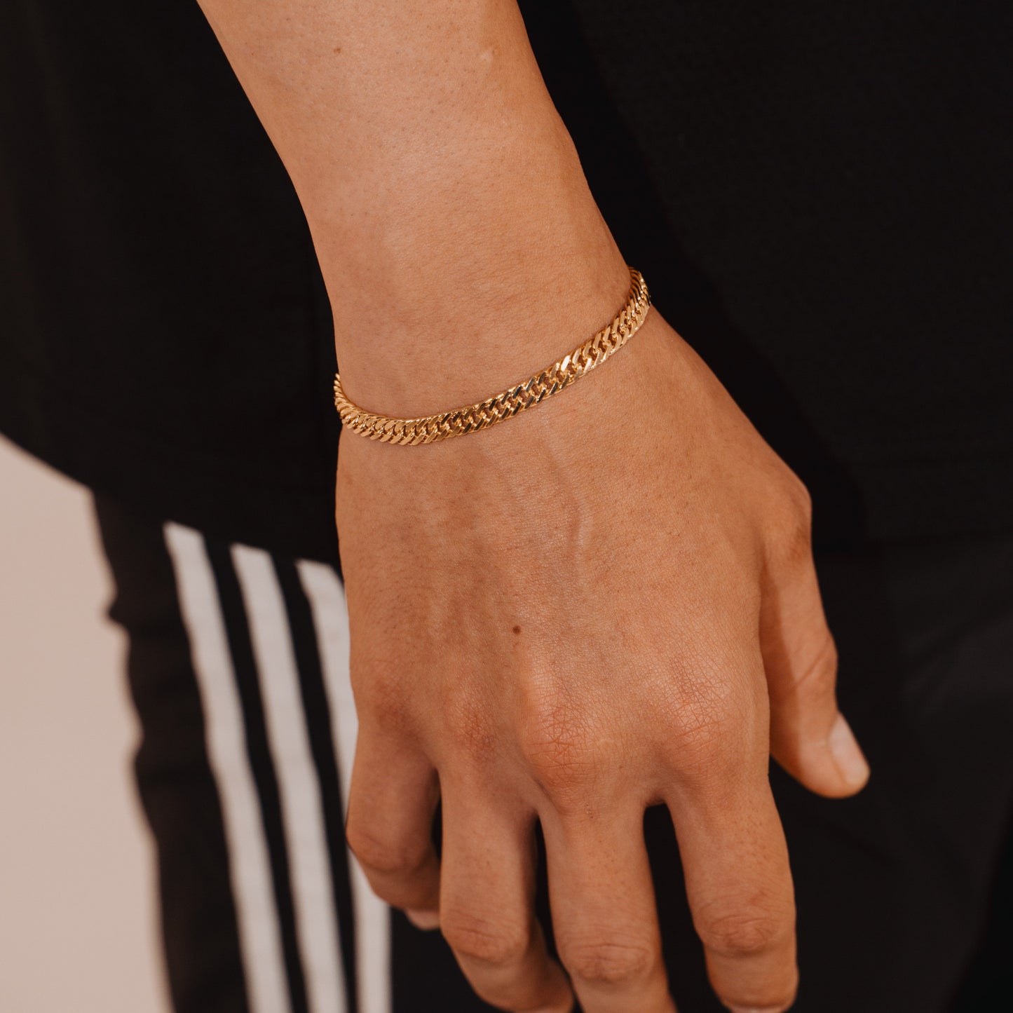 Pulsera Cubana Continua Hombre