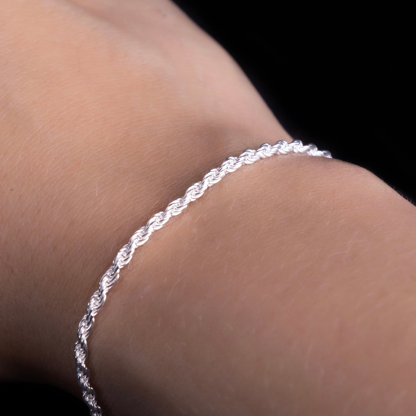 Pulsera de Plata Lazo Unisex