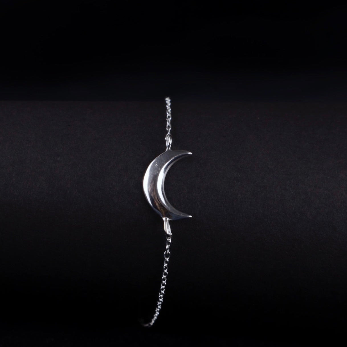 Pulsera de Plata Luna Mujer