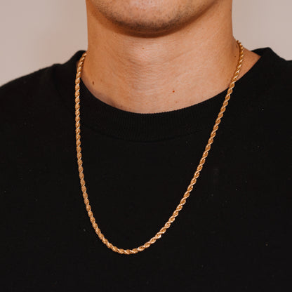 Cadena Lazo 4mm Hombre