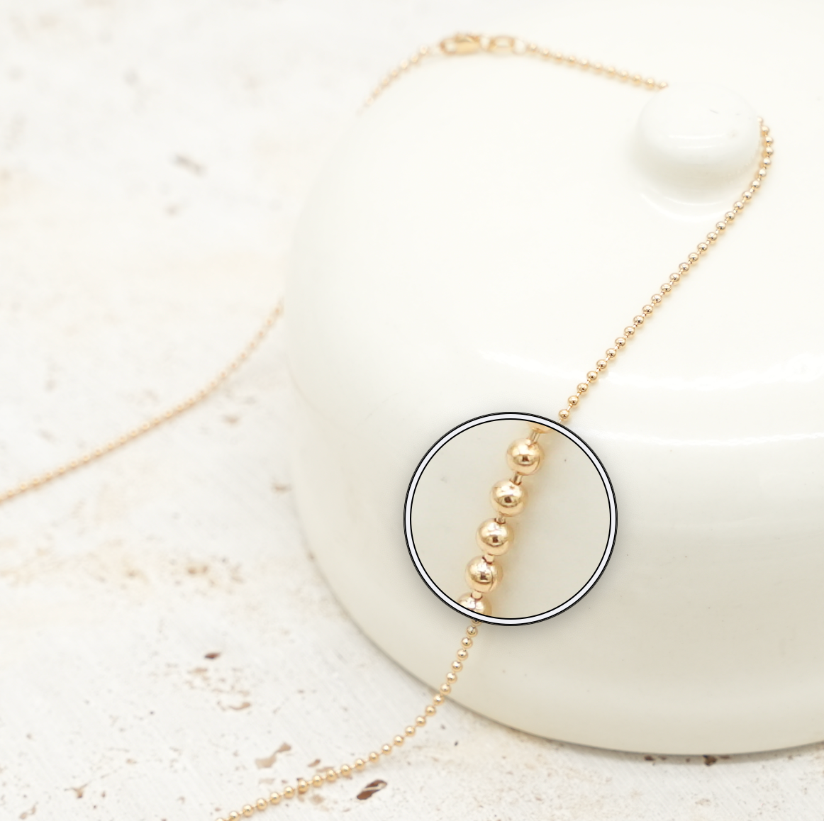 Cadena Militar 2.5mm Hombre