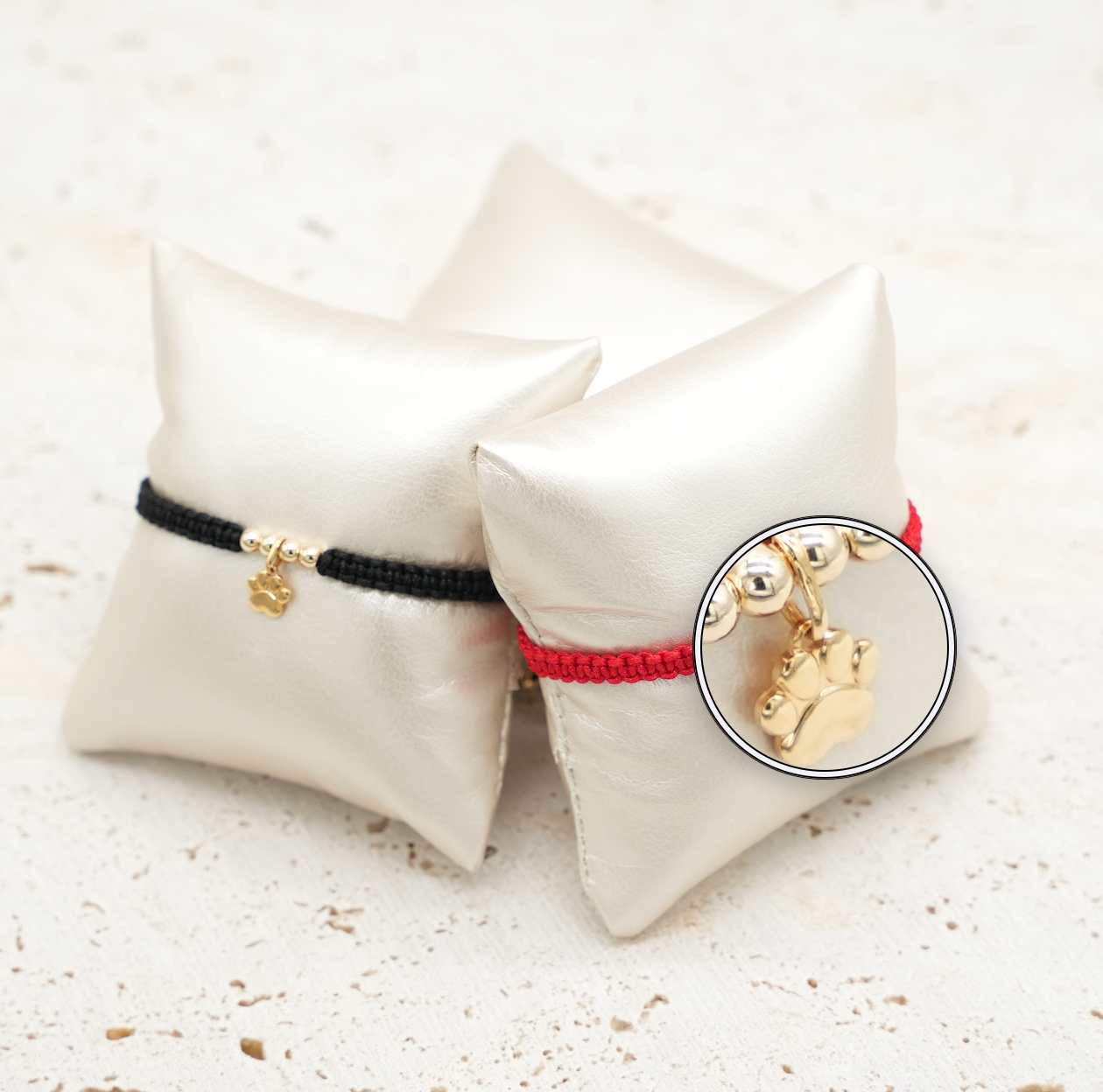 Pulseras de Pareja "Huellas de Amor"