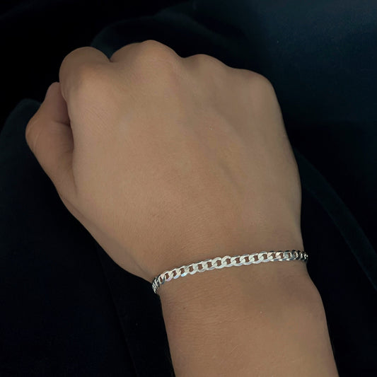 Pulsera de Plata Cubana Unisex