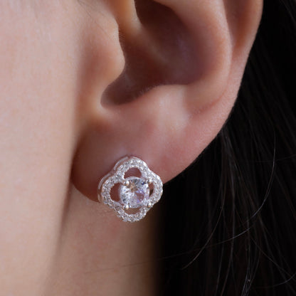 Aretes Plata Enchated