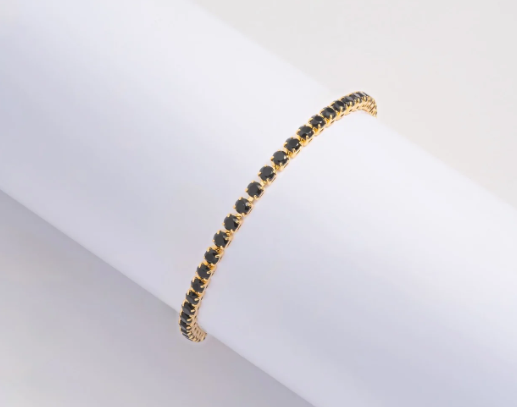 Pulsera Tennis Negra