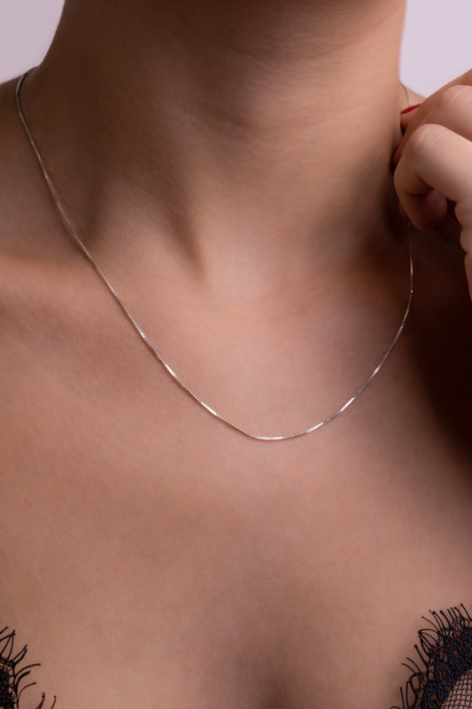 Cadena de plata Veneciana mujer